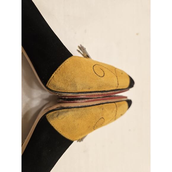 Charlotte Olympia Sleeping Beauty‎ Princess Heels Suede Shoes 38 1/2 (US 8) - Picture 8 of 16